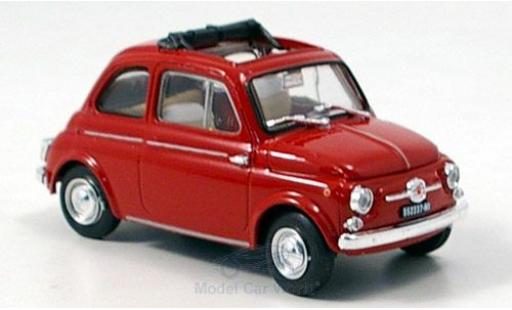 Fiat 500 1/43 Brumm D red 1960 diecast model cars