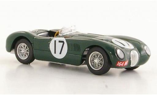 Diecast model cars Jaguar C-Type 1/43 Brumm RHD No.17 24h Le Mans 1953 Moss Collection P.Walker/S.Moss Jaguar C-Type 1/43 Brumm RHD No.17 24h Le Mans 1953 Moss Collection P.Walker/S.Moss diecast model cars