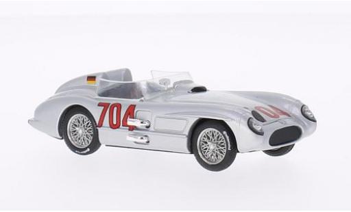 Diecast model cars Mercedes 300 1/43 Brumm SLR No.704 Mille Miglia 1955 H.Hermann Mercedes 300 1/43 Brumm SLR No.704 Mille Miglia 1955 H.Hermann diecast model cars