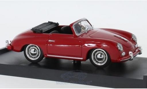 Diecast model cars Porsche 356 1/43 Brumm Cabriolet red 1952 Porsche 356 1/43 Brumm Cabriolet red 1952 diecast model cars