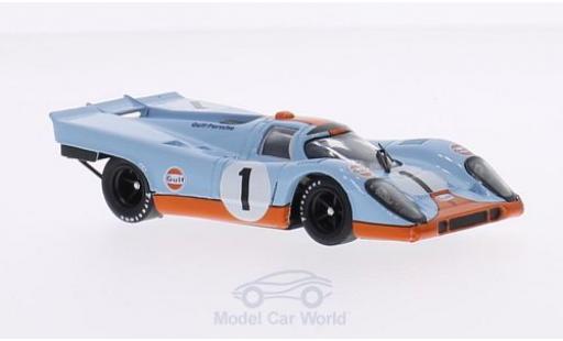 Diecast model cars Porsche 917 1971 1/43 Brumm K No.1 Scuderia JWA-Gulf Team Gulf 24h Daytona 1971 J.Siffert/D.Bell Porsche 917 1971 1/43 Brumm K No.1 Scuderia JWA-Gulf Team Gulf 24h Daytona 1971 J.Siffert/D.Bell diecast model cars