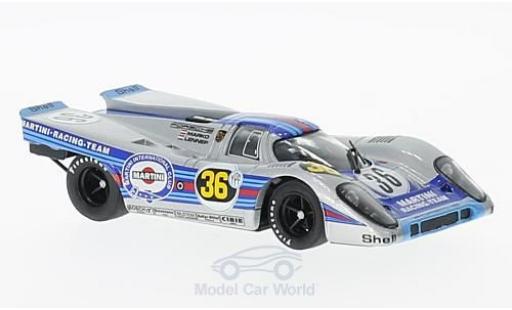 Diecast model cars Porsche 917 1971 1/43 Brumm K No.36 Martini Racing Team Martini 1000 Km Buenos Aires 1971 H.Marko/G.van Lennep Porsche 917 1971 1/43 Brumm K No.36 Martini Racing Team Martini 1000 Km Buenos Aires 1971 H.Marko/G.van Lennep diecast model cars