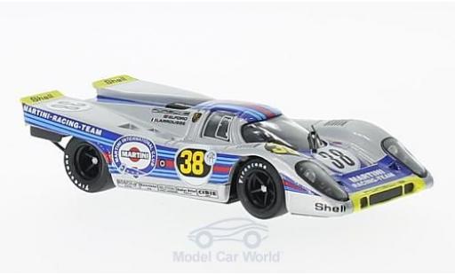 Diecast model cars Porsche 917 1971 1/43 Brumm K No.38 Martini Racing Team Martini 1000 Km Buenos Aires 1971 V.Elford/G.Larrousse Porsche 917 1971 1/43 Brumm K No.38 Martini Racing Team Martini 1000 Km Buenos Aires 1971 V.Elford/G.Larrousse diecast model cars
