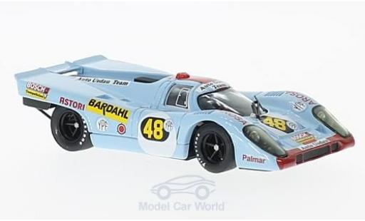 Diecast model cars Porsche 917 1971 1/43 Brumm K No.48 Team Auto Usdau 1000 Km Buenos Aires 1971 R.Joest/A. Monguzzi Porsche 917 1971 1/43 Brumm K No.48 Team Auto Usdau 1000 Km Buenos Aires 1971 R.Joest/A. Monguzzi diecast model cars