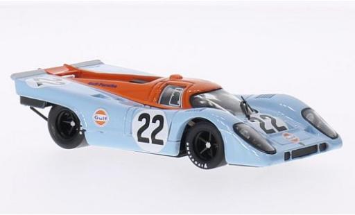 Diecast model cars Porsche 917 1/43 Brumm K RHD No.22 Scuderia JWA-Gulf Gulf Le Mans 24h Le Mans 1970 M.Hailwood/D.Hobbs Porsche 917 1/43 Brumm K RHD No.22 Scuderia JWA-Gulf Gulf Le Mans 24h Le Mans 1970 M.Hailwood/D.Hobbs diecast model cars