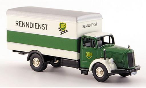 Mercedes L 6600 1/87 Bub BP-Renndienst wagon conteneur-Truck diecast model cars