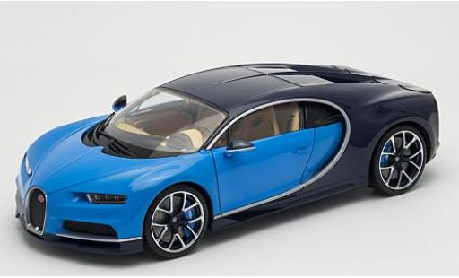 Bugatti Chiron 1/18 Welly blau 1:18 diecast model cars