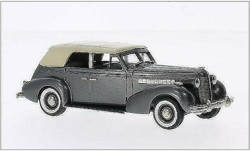 Buick Special Phaeton 1/43 Brooklin 4-door M-40C metallic grey/beige 1938 diecast model cars