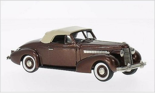 Buick Special Convertible 1/43 Brooklin Coupe M46-C metallic brown/brown 1937 diecast model cars