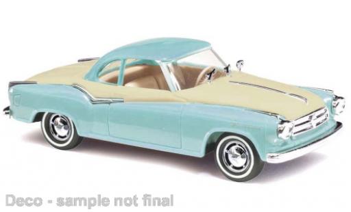 Diecast model cars Borgward Isabella 1/87 Busch Coupe blue clair/beige clair Borgward Isabella 1/87 Busch Coupe blue clair/beige clair diecast model cars
