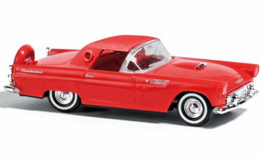 Diecast model cars Ford Thunderbird 1/87 Busch Hardtop red 1956 Ford Thunderbird 1/87 Busch Hardtop red 1956 diecast model cars