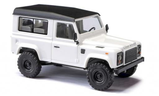 Diecast model cars Land Rover Defender 1/87 Busch 90 white 1983 Land Rover Defender 1/87 Busch 90 white 1983 diecast model cars