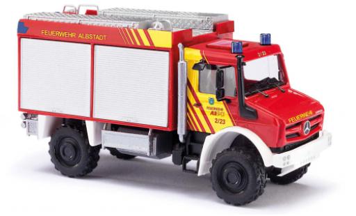 Diecast model cars Mercedes Unimog 1/87 Busch U 5023 pompiers Albstadt 2014 Mercedes Unimog 1/87 Busch U 5023 pompiers Albstadt 2014 diecast model cars