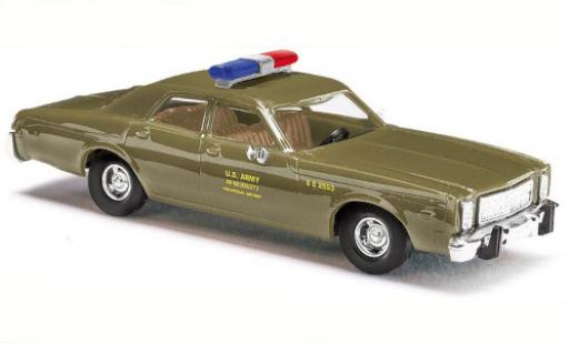 Diecast model cars Plymouth Fury 1/87 Busch Military Police 1976 Plymouth Fury 1/87 Busch Military Police 1976 diecast model cars