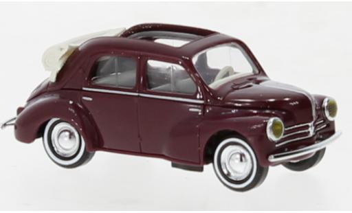 Diecast model cars Renault 4CV 1/87 Busch cabriolet red foncé 1954 Renault 4CV 1/87 Busch cabriolet red foncé 1954 diecast model cars