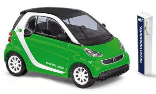 Diecast model cars Smart ForTwo 1/87 Busch Fortwo Electric Drive metallise green 2012 Smart ForTwo 1/87 Busch Fortwo Electric Drive metallise green 2012 diecast model cars
