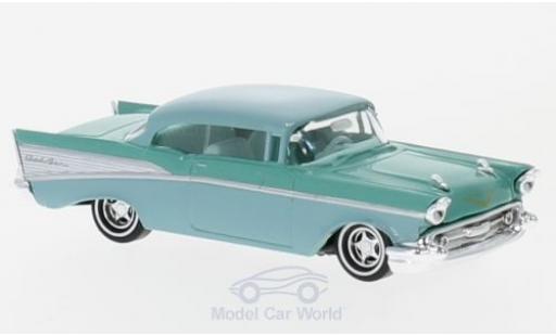 Diecast model cars Chevrolet Bel Air 1957 1/87 Busch green/blue 1957 Chevrolet Bel Air 1957 1/87 Busch green/blue 1957 diecast model cars