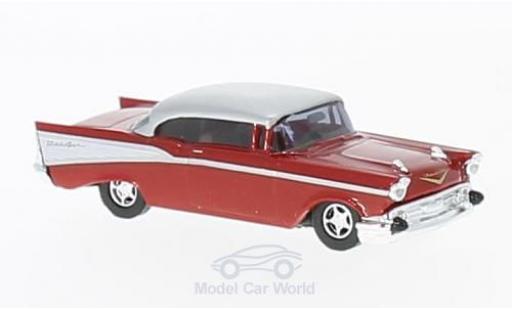 Diecast model cars Chevrolet Bel Air 1957 1/87 Busch metallic red/grey 1957 Chevrolet Bel Air 1957 1/87 Busch metallic red/grey 1957 diecast model cars