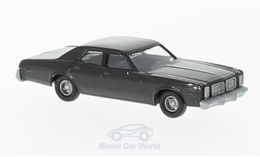 Dodge Monaco 1/87 Busch black 1976 diecast model cars