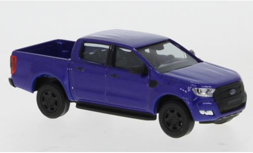 Diecast model cars Ford Ranger 1/87 Busch DoKa metallic blue 2016 Ford Ranger 1/87 Busch DoKa metallic blue 2016 diecast model cars