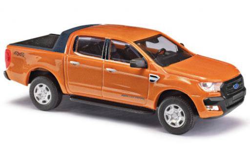 Diecast model cars Ford Ranger 1/87 Busch DoKa Wildtrak metallic orange 2016 Ford Ranger 1/87 Busch DoKa Wildtrak metallic orange 2016 diecast model cars