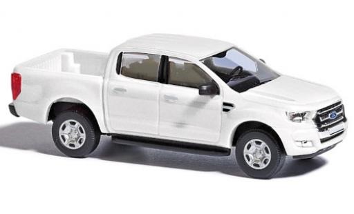 Ford Ranger 1/87 Busch white 2016 diecast model cars