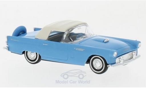 Diecast model cars Ford Thunderbird 1956 1/87 Busch Convertible blue 1956 Ford Thunderbird 1956 1/87 Busch Convertible blue 1956 diecast model cars