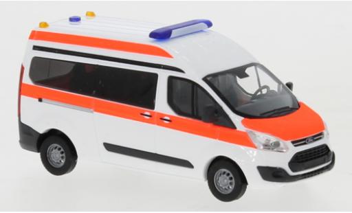 Diecast model cars Ford Transit 1/87 Busch Custom Bus Hochdach Strobel white/red 2012 Rettungswagen Ford Transit 1/87 Busch Custom Bus Hochdach Strobel white/red 2012 Rettungswagen diecast model cars