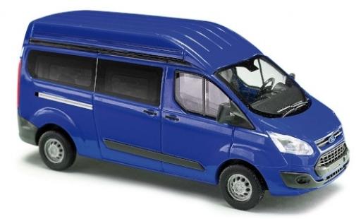 Diecast model cars Ford Transit 1/87 Busch Custom Hochdach blue bus Ford Transit 1/87 Busch Custom Hochdach blue bus diecast model cars