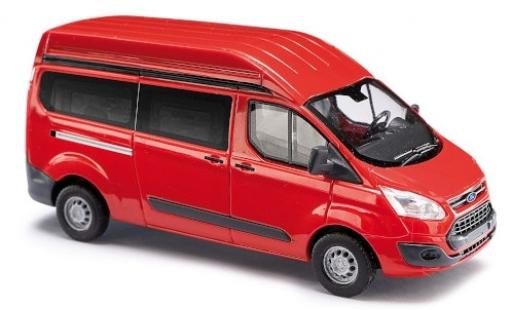 Diecast model cars Ford Transit 1/87 Busch Custom Hochdach red bus Ford Transit 1/87 Busch Custom Hochdach red bus diecast model cars
