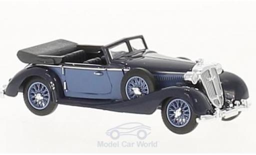 Diecast model cars Horch 853 1/87 Busch Cabriolet blue/blue Horch 853 1/87 Busch Cabriolet blue/blue diecast model cars