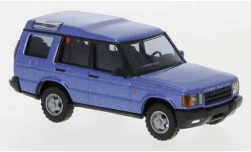 Diecast model cars Land Rover Discovery 1/87 Busch metallic blue Land Rover Discovery 1/87 Busch metallic blue diecast model cars