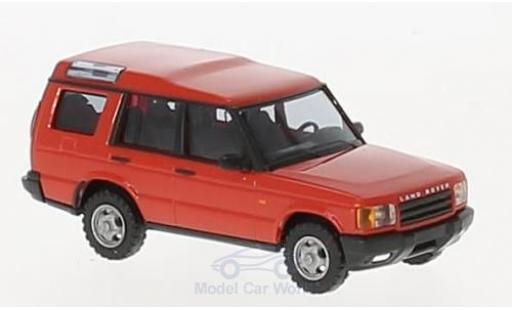 Diecast model cars Land Rover Discovery 1/87 Busch red 1998 Land Rover Discovery 1/87 Busch red 1998 diecast model cars