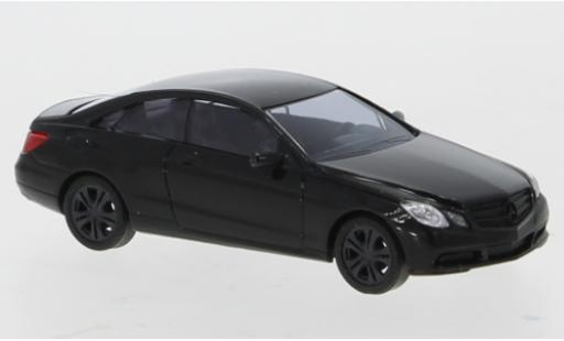 Diecast model cars Mercedes Classe E 1/87 Busch Coupe (C207) black 2009 Black Edition Mercedes Classe E 1/87 Busch Coupe (C207) black 2009 Black Edition diecast model cars