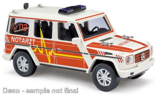 Mercedes Classe G 1/87 Busch Notarzt 1990 diecast model cars