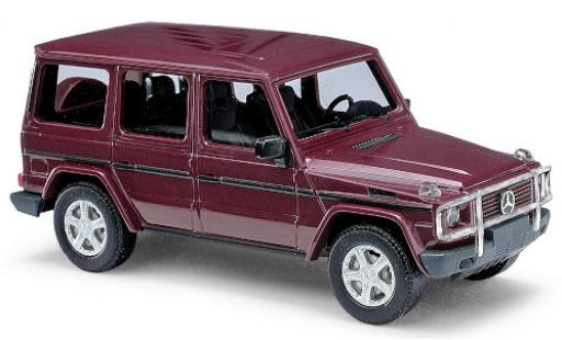 Mercedes Classe G 1/87 Busch (W463) red 1990 avec Frontramme diecast model cars