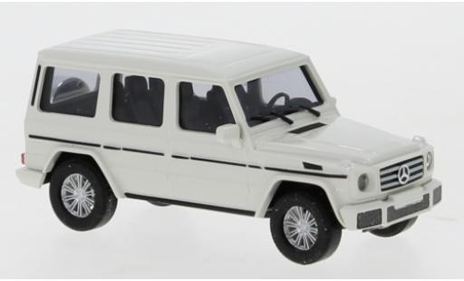 Mercedes Classe G 1/87 Busch (W463) white avec plus Stoßstange diecast model cars