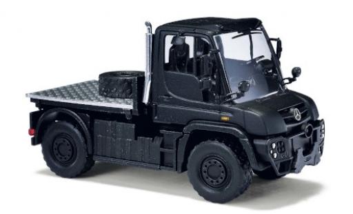 Diecast model cars Mercedes Unimog 1/87 Busch U 430 black Black Edition Mercedes Unimog 1/87 Busch U 430 black Black Edition diecast model cars