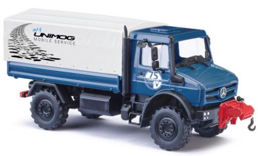 Diecast model cars Mercedes Unimog 1/87 Busch U5023 Mobile Service 2014 Modèle anniversaire avec Seilwinde Mercedes Unimog 1/87 Busch U5023 Mobile Service 2014 Modèle anniversaire avec Seilwinde diecast model cars