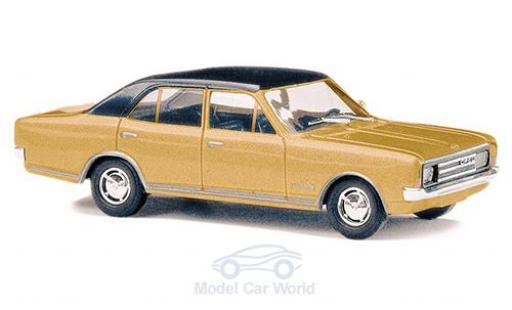 Diecast model cars Opel Rekord 1/87 Busch C gold/black 1966 Opel Rekord 1/87 Busch C gold/black 1966 diecast model cars