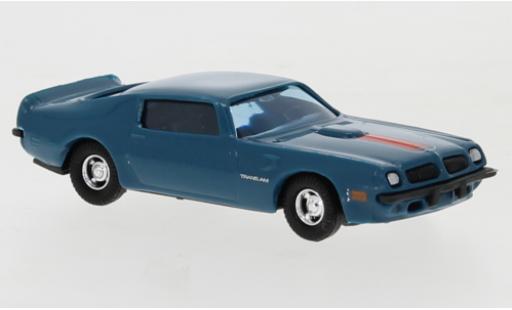 Diecast model cars Pontiac Firebird 1/87 Busch Trans Am blue/orange 1974 Glow Pontiac Firebird 1/87 Busch Trans Am blue/orange 1974 Glow diecast model cars