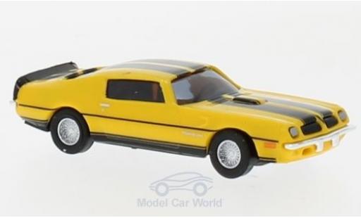 Diecast model cars Pontiac Firebird 1/87 Busch TransAm yellow/black 1974 Pontiac Firebird 1/87 Busch TransAm yellow/black 1974 diecast model cars