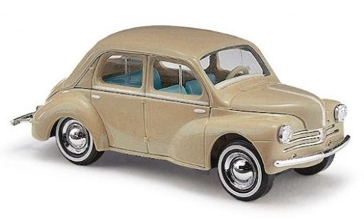Diecast model cars Renault 4CV 1/87 Busch beige 1958 avec Weißwandreifen Renault 4CV 1/87 Busch beige 1958 avec Weißwandreifen diecast model cars