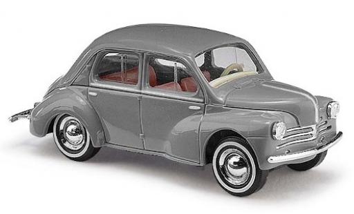 Diecast model cars Renault 4CV 1/87 Busch grey 1958 avec Weißwandreifen Renault 4CV 1/87 Busch grey 1958 avec Weißwandreifen diecast model cars