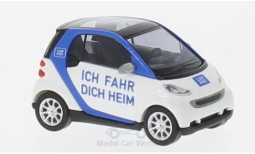 Diecast model cars Smart ForTwo 1/87 Busch Fortwo Ich fahr dich heim 2007 Car2go Smart ForTwo 1/87 Busch Fortwo Ich fahr dich heim 2007 Car2go diecast model cars