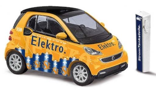 Diecast model cars Smart ForTwo 1/87 Busch Fortwo SSB 2012 avec Zapfsäule Smart ForTwo 1/87 Busch Fortwo SSB 2012 avec Zapfsäule diecast model cars