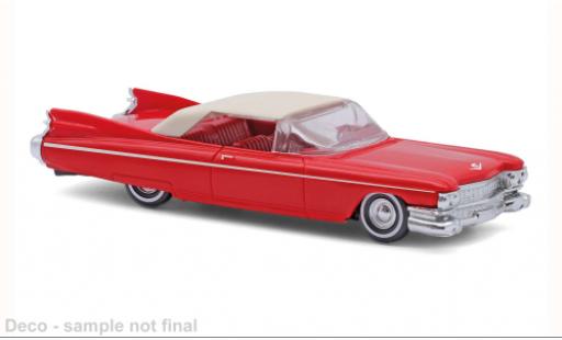 Cadillac Eldorado 1/87 Busch rot/beige 1959 1:87 diecast model cars