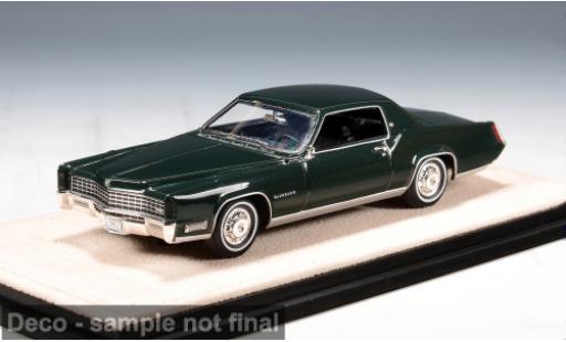 Diecast model cars Cadillac Fleetwood gr&Atilde;&frac14;n 1967 1/43 Stamp Models
