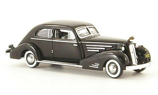 Cadillac V16 Coupe 1/87 Ricko Aerodynamic black 1934 diecast model cars