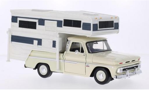 Chevrolet C-10 1/24 Motormax Custom beige 1:24 diecast model cars